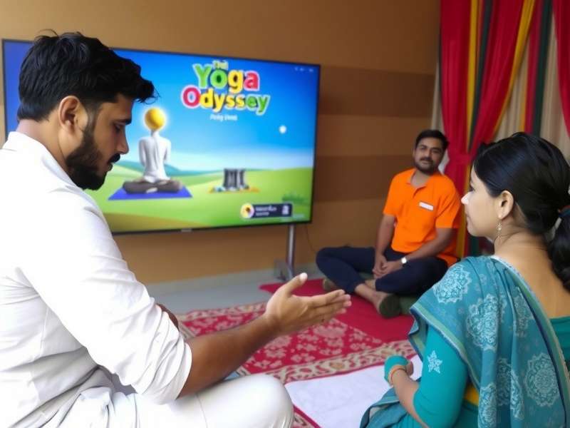 Yoga Zoom Odyssey Game Interface